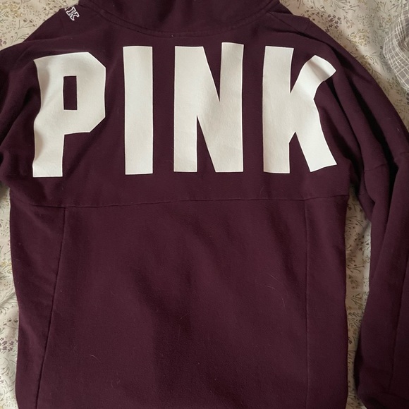 PINK Victoria's Secret Tops - Victoria’s Secret PINK quarter zip